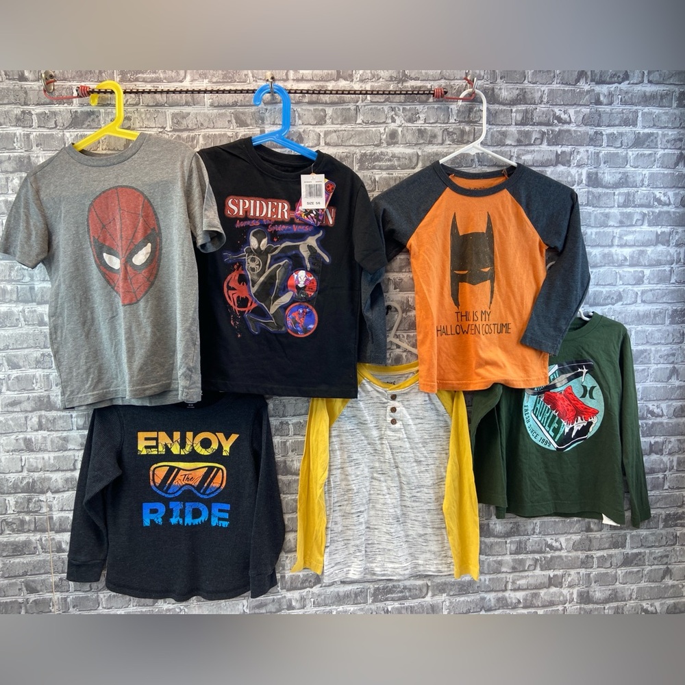 Boy’s lot of 5/6 Graphic T-Shirts